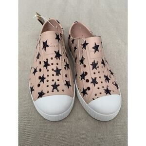 NEW Native Kids Jefferson Juniors Size 1 Chameleon Pink/Stars Water Shoes
